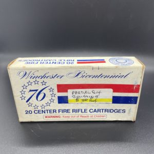 WINCHESTER BICENTENNIAL 76 30-30 WIN 20rd BOX Mixed Headstamp Limited Supply www.cdvs.us