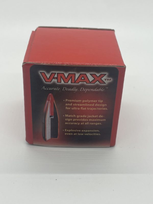 22 Cal .224 53 gr V-MAX. 100 Bullets Limited Supply www.cdvs.us