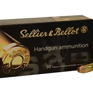 Sellier & Bellot Ammunition 10mm Auto 180 Grain Full Metal Jacket AMMO www.cdvs.us