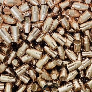 0.357 Dia. 125 and 158 Grain Copper Plated Flat Nose Bullets. 500 pac 9MM www.cdvs.us