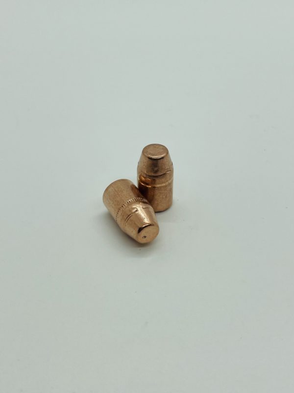 0.357 Dia. 125 and 158 Grain Copper Plated Flat Nose Bullets. 500 pac 9MM www.cdvs.us