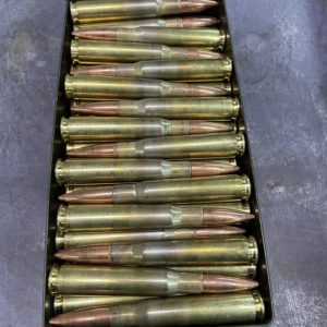 50 Caliber Ball ammunition, Sold AS COMPONENTS ONLY. De-Mill Products www.cdvs.us